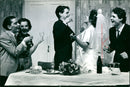 1985 feature film "Scene from Brecht's petty bourgeois wedding" - Vintage Photograph