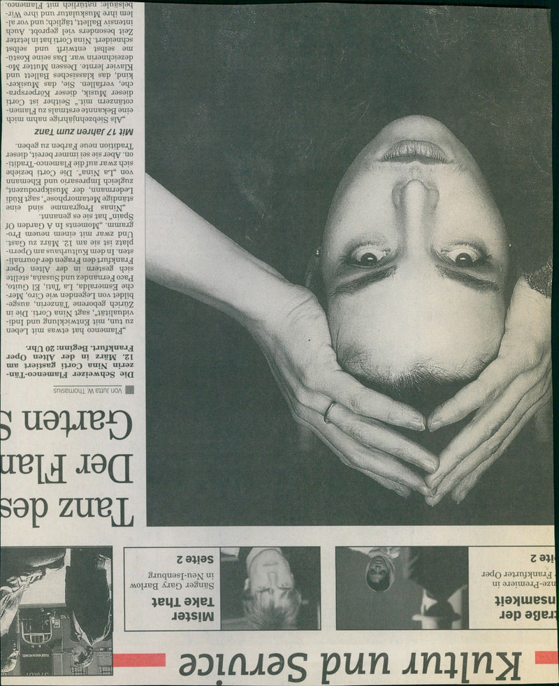 1998 THEATER OPERAS FLAMENCO HAS SOMETHING PREMIERE FILM PETER - Vintage Photograph