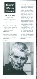 1993 MUNICIPAL TRICKE SAMUEL BECKETT BRAVEST AND MOST MERCIES WRITER BAND - Vintage Photograph