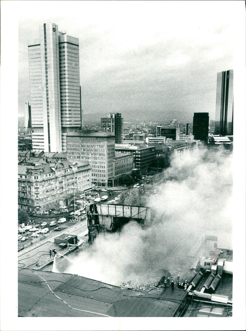 EATER URBAN ARSON MICHAEL RECONSTRUCTION APLIG FILM - Vintage Photograph