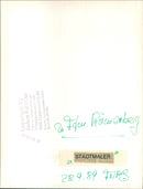 1989 NMAL PFLA STADTSPARKASSE BLZ FUPS NOW SFICOS STADTMALE FILM - Vintage Photograph