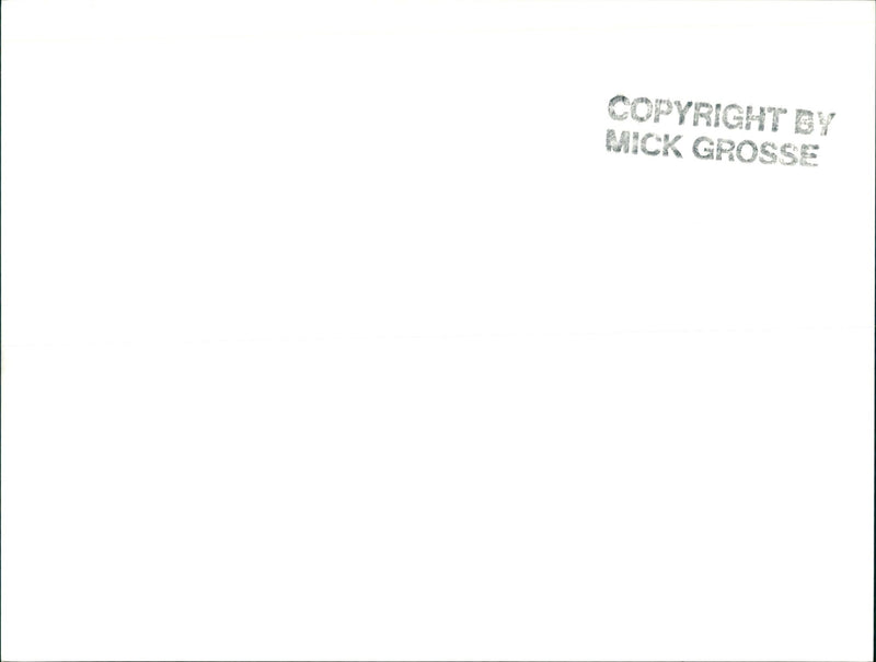 MICK GROS MUSICIANS BAND RELEASED ITS FIRS - Vintage Photograph