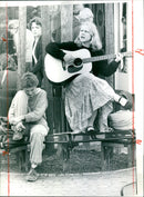 1981 MUSICIANS CREPASS FEM PARYS BAND MADE - Vintage Photograph