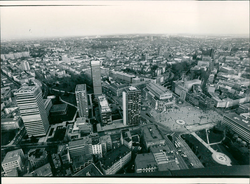 VIEWS CITIES FRANKFURT GERMANY FILM - Vintage Photograph