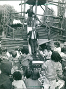 1986 NIELPLATZE CROOKED SLIP TRACK FELL GROUND CERNA FILM - Vintage Photograph