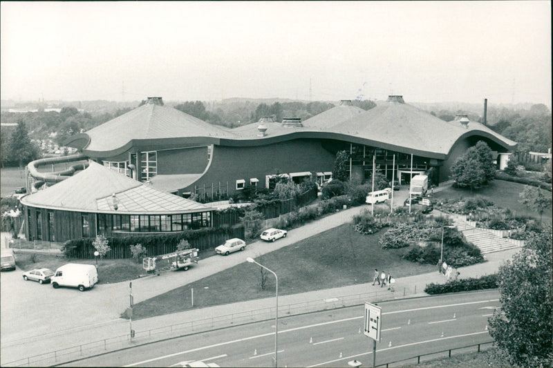 SWIMMB EBSTOCK BATH STADTSPARKASSE FRANKFURT FILM - Vintage Photograph