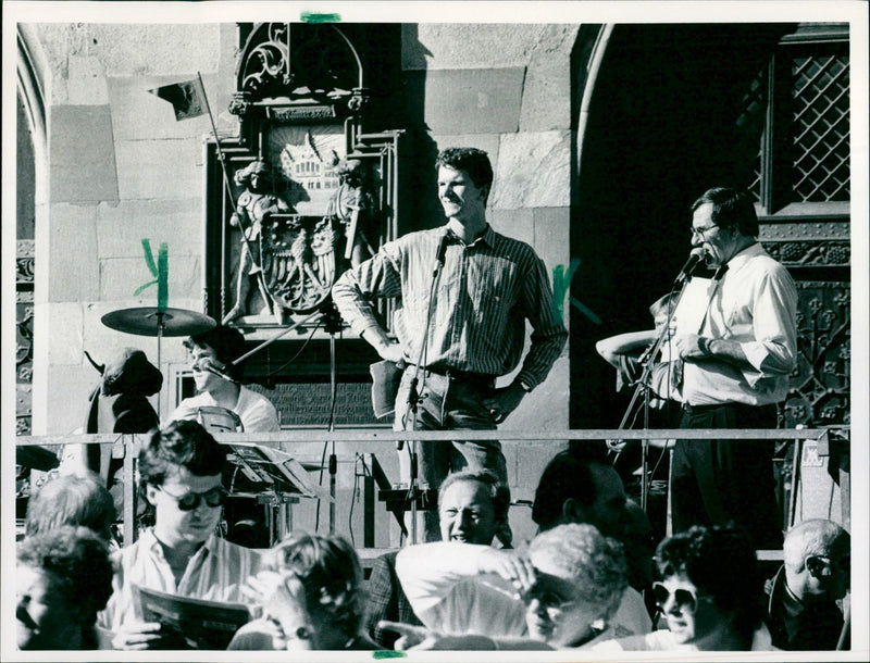 1989 MANNER ROBERTSON LINE FRANEN HOLZKAMP STE LINDA FILM - Vintage Photograph