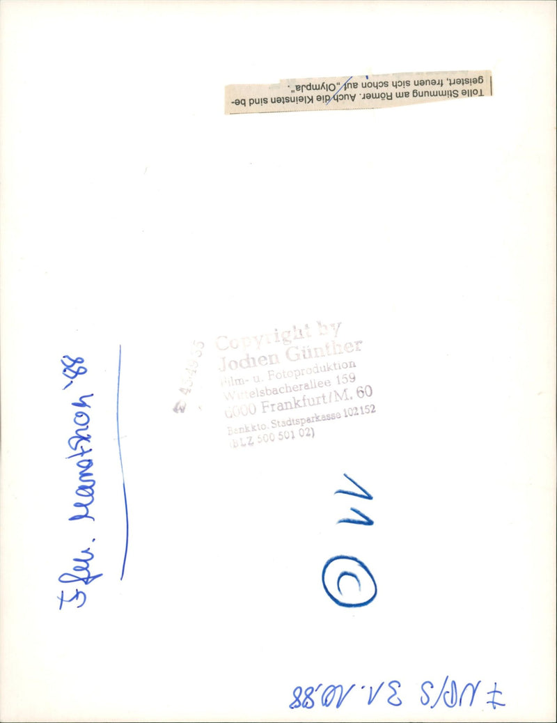 PRATHON FRANKFUR ELLIS EMPTY WOMEN KIRKEBERG MANNER BASS JOS GRUNING FILM - Vintage Photograph