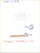 PRATHON FRANKFUR WOMEN KIRKEBERG MANNER BASS GRUNING ELLIS EMPTY FILM - Vintage Photograph