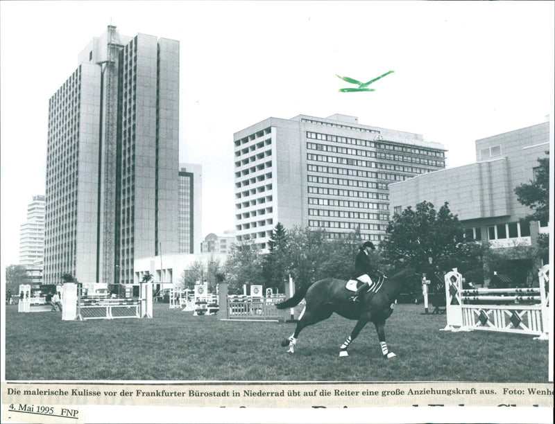 TURNING ANIMALS FRANKFURTER SPRINGPAR MET TOO HARD VIELSEI COURSES - Vintage Photograph