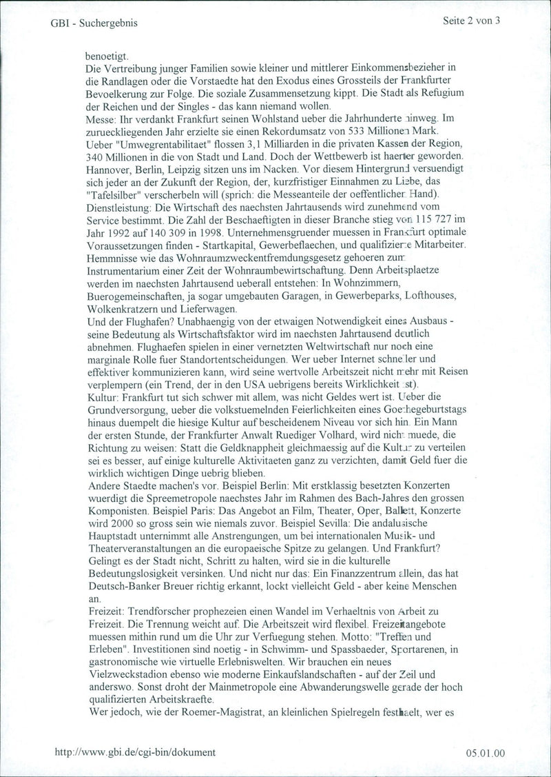 1992 FRANKFURT ALL HOME GAMES WALDSTADION POWE PARIS FILM - Vintage Photograph