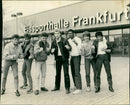 1984 MANAGEMENT FRANKFURT PIETY POETLINGERI CON ARENA STEFAN - Vintage Photograph