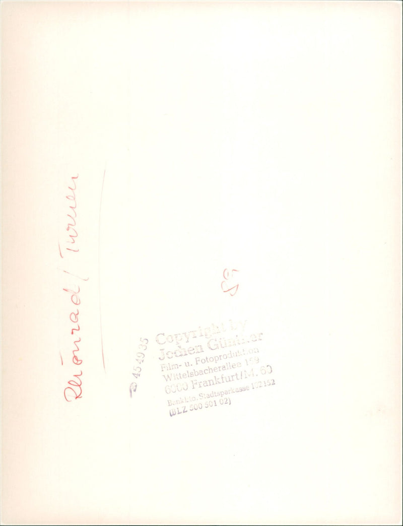 GERATE WRAD WHEEL INVENTED SCHONAU PLACE BAYE RIC RHON FILM - Vintage Photograph