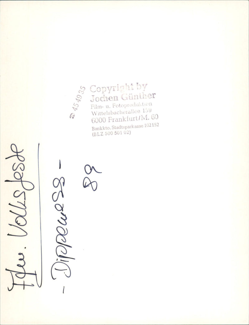 KSFESTE FESTWIRT HAUSMANN MEN MEIL ROT SPARKLING FILM - Vintage Photograph