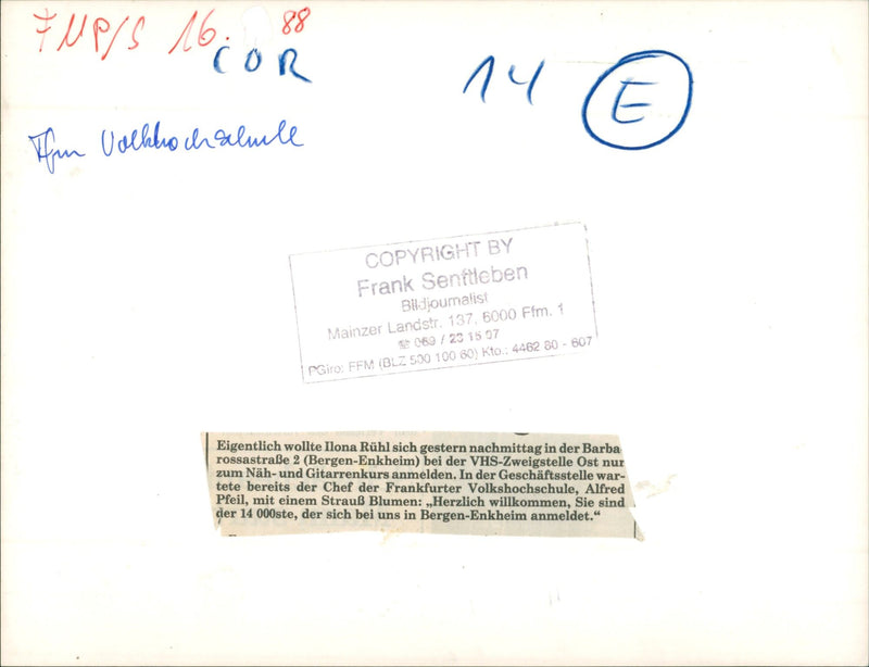EDUCATIONAL UNIVERSITY SCHOOL MINOS WRITER EVA DEMSKI READ - Vintage Photograph