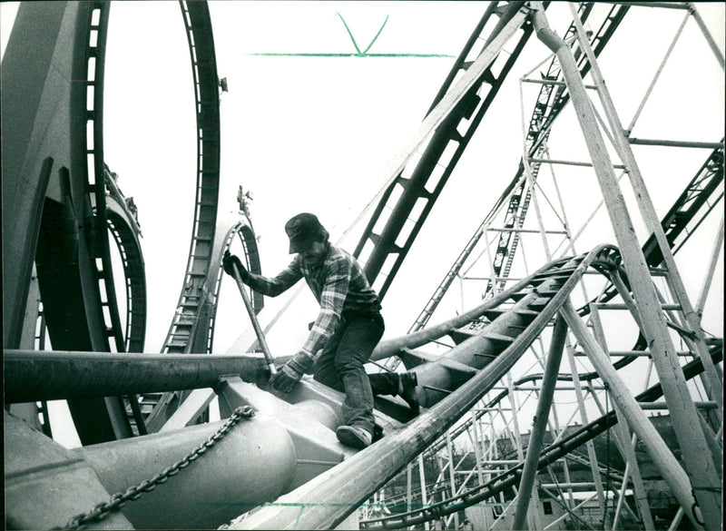 1986 CREAM CRAZY RATOWEL DIPPE MES ICE - Vintage Photograph