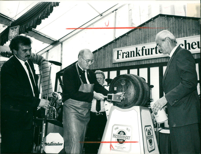 1988 KSFESTE FRANKFURT HIB HENNINGER MAINTALER ISRINES FILM - Vintage Photograph