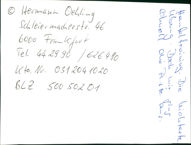 MOBILE STUDIOS TRAININGSGER GERMAN FILM STUDIO OEHLING BASED FRANKFUR - Vintage Photograph