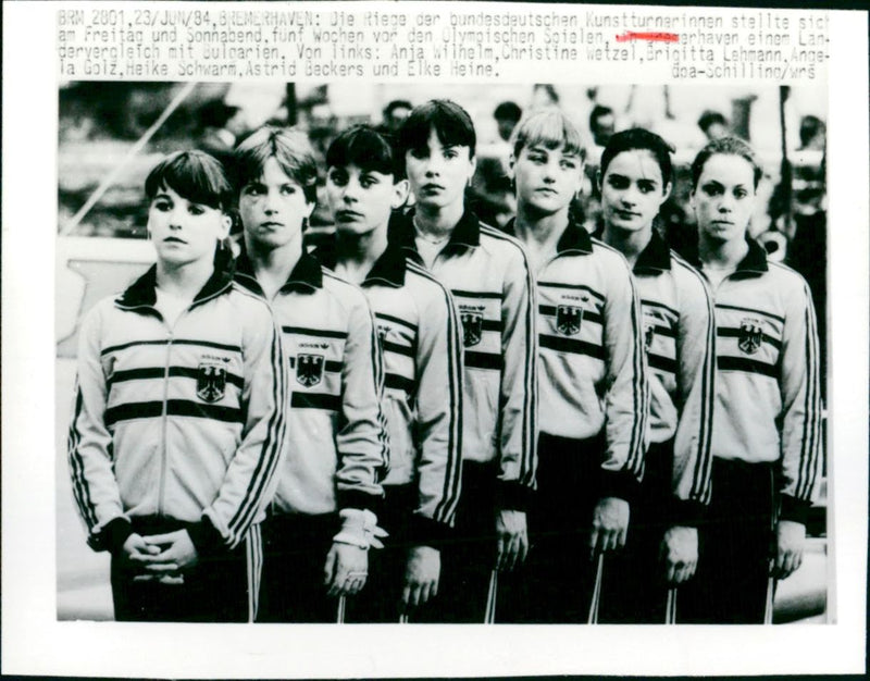 TEAMS TANKS GERMAN GYMNASTS FEDERATION MEITAG - Vintage Photograph