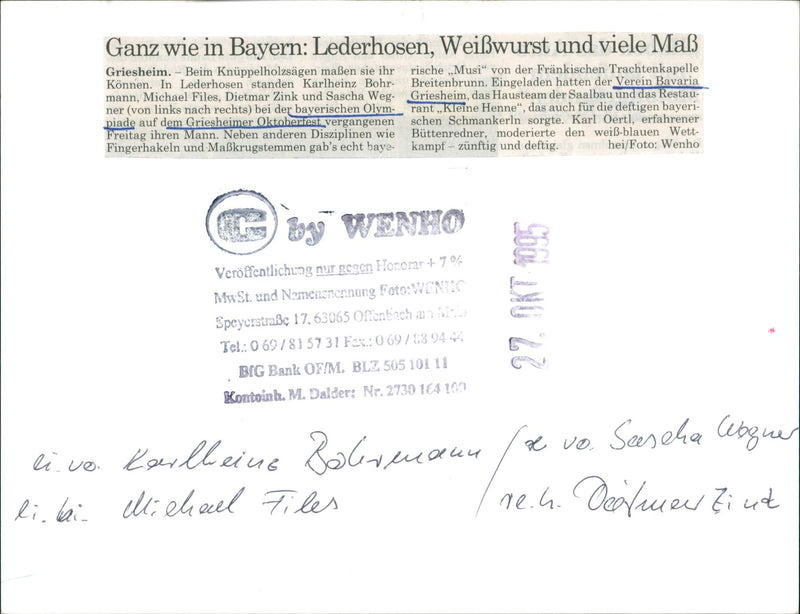 1998 GRAY PANTHERS FFUU TRAINEES FROG DEPENDENT MODEL LANDS MARITAL COUNT MICHAEL - Vintage Photograph