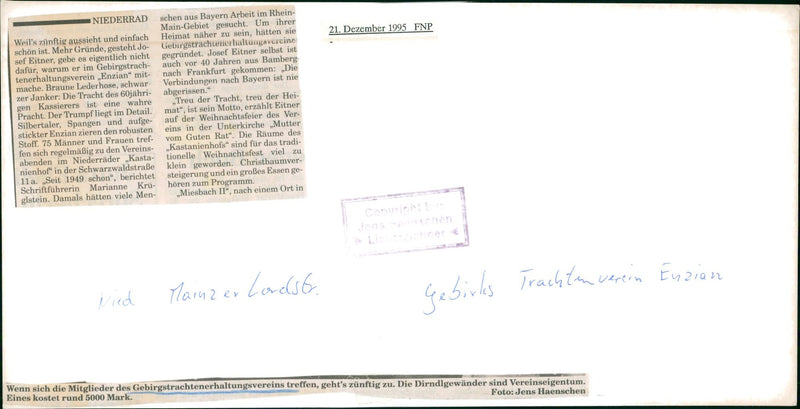 1995 GRAY PANTHERS FFUU TRAINEES FROG DEPENDENT MODEL LANDS MARITAL FLAU COM GRAF - Vintage Photograph