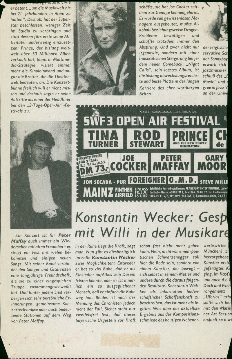 1966 GRAY PANTHERS TALT PEOPLE TRAIN FESTIVAL BAND MUSIC PRINCE PETER - Vintage Photograph