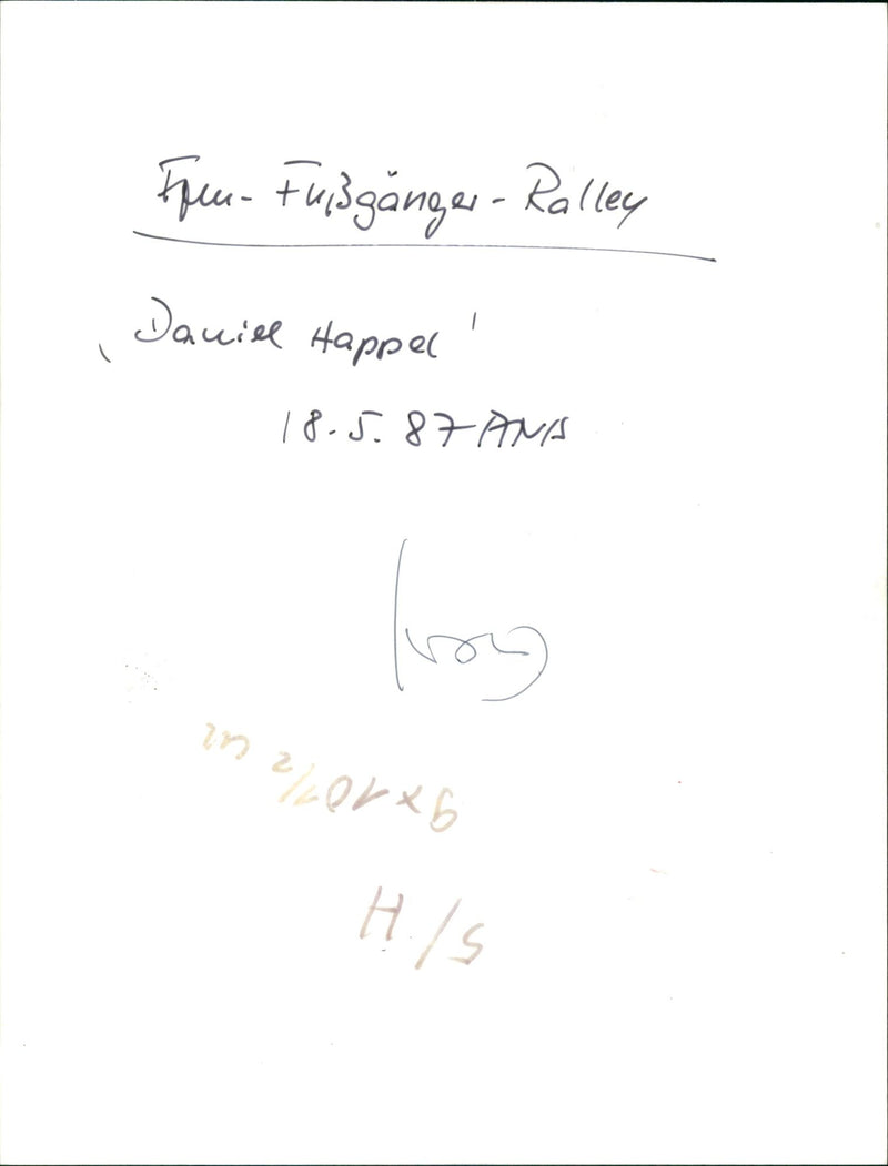 FREE FUGANGER RALLEY DATAQ QAPOET RAI ANUMIS SOUND AND FREEFUGANGERRAL - Vintage Photograph