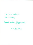 KSFESTE KILL NIKOLA MULLER SCHANSTELLER FRANKFURT CONCERT - Vintage Photograph