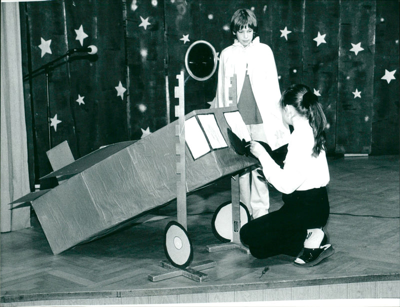 SCHOOLS SCHULER SHEAT ACTING SCHOOL VARIETE SCHOOL - Vintage Photograph