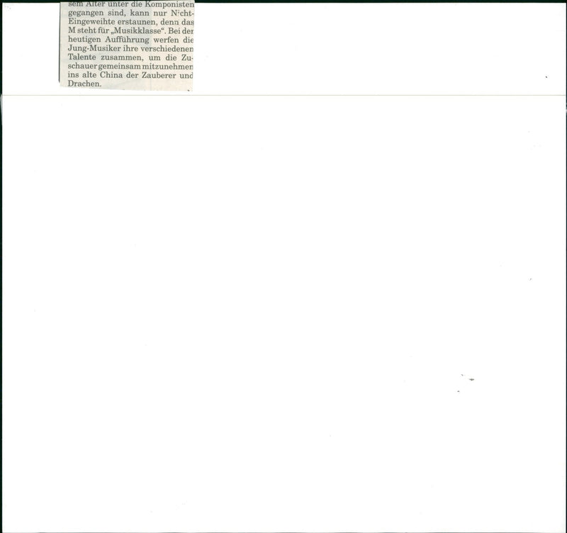 SCHOOLS SCHULER SHEAT ACTING SCHOOL VAR PREMIERE CHINA - Vintage Photograph