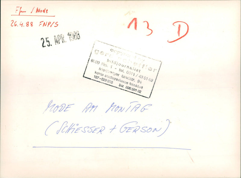 LUXURY TENT WHICH LOCATED ABOVE LUCAEBRUNNEN AND LARGE PARTS FILM - Vintage Photograph