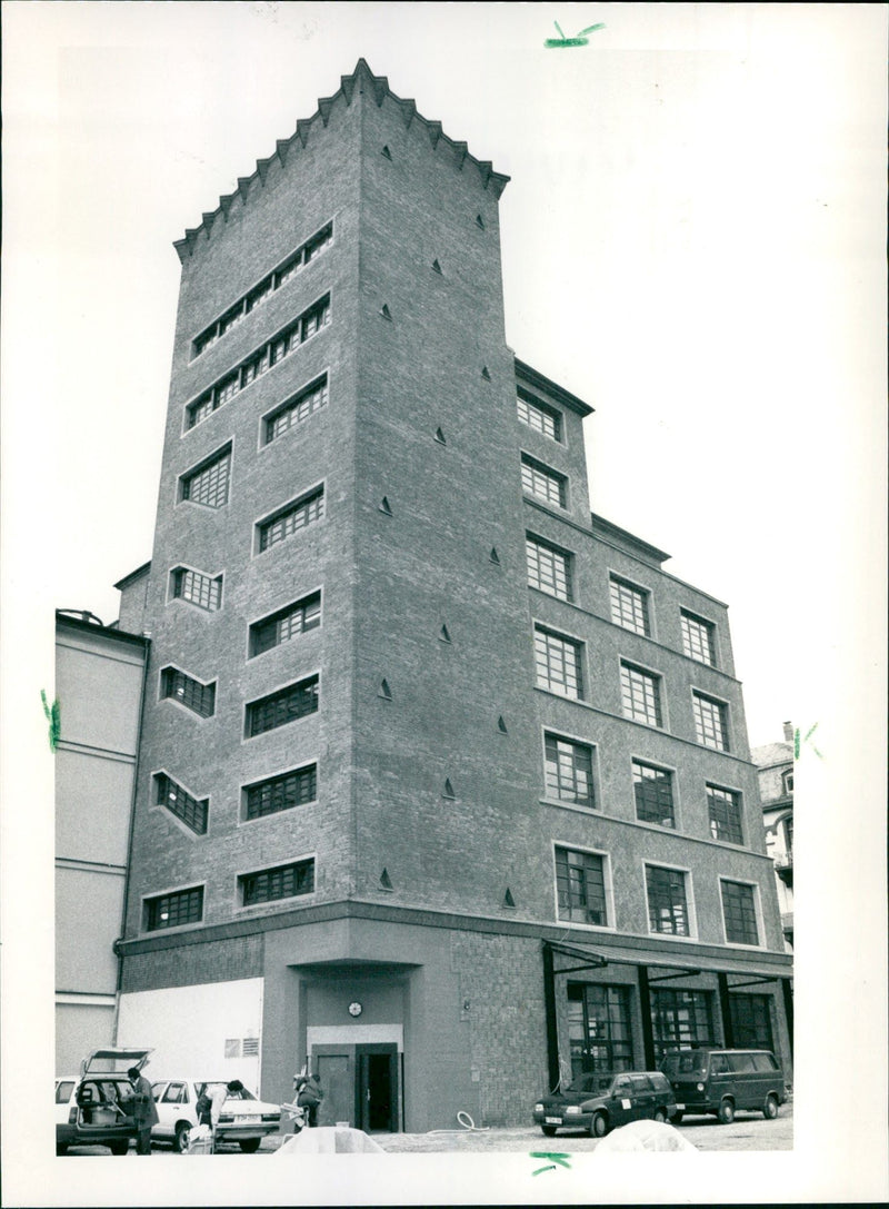 1988 TOWER MOUSON GELAN ERSCH TEBAUDE DIETER BUROCH WANTS BAND FILM - Vintage Photograph