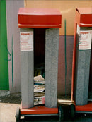 1992 MULL PAPER UPPER WHEEL MODEL SEPARATE WASTE COLLECTION HAS NOT ONLY MADE - Vintage Photograph