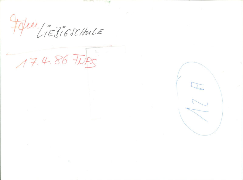 1986 LIESISSCHULE FRS SCHOOLS LIEBIG SCHOOL MUSIC AND DANCE ART - Vintage Photograph