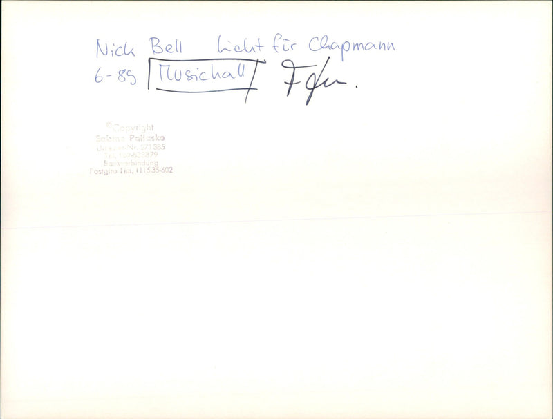 1989 BELL MUSICHALL RALLY ILE PALACKO POSTGIRO FIM SUN BINDI ROGERS - Vintage Photograph