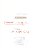 1989 ACHSENHAUSEN LOCAL ANFELWEIN WAGNER SAPERS KARL KRAUT FILM - Vintage Photograph