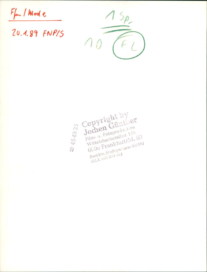 1989 LUXURY TENT WHICH LOCATED ABOVE LUCAEBRUNNE FILM - Vintage Photograph