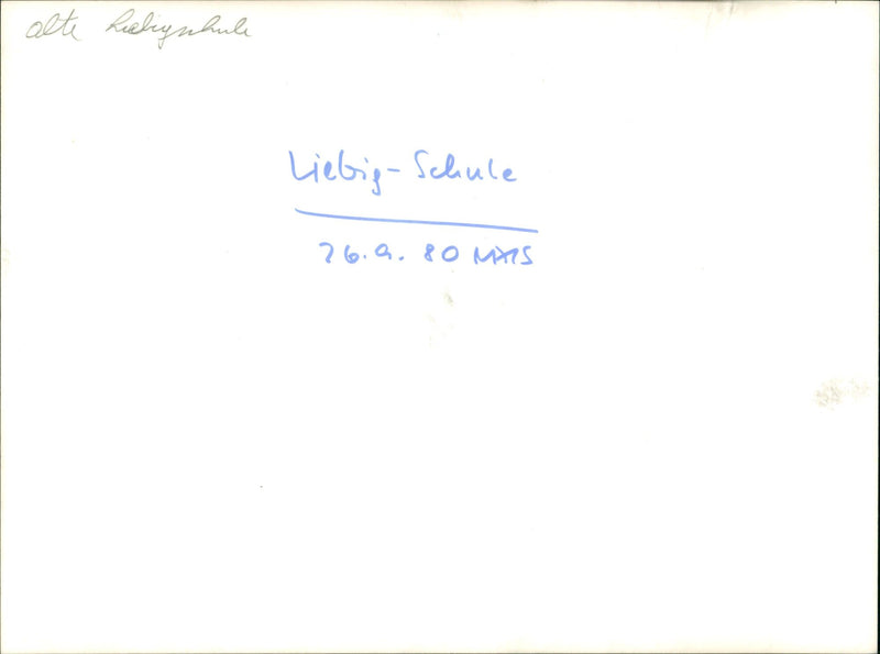 RELIGNHULE LIEBIG SCHOOL SCHOOLS MUSIC - Vintage Photograph