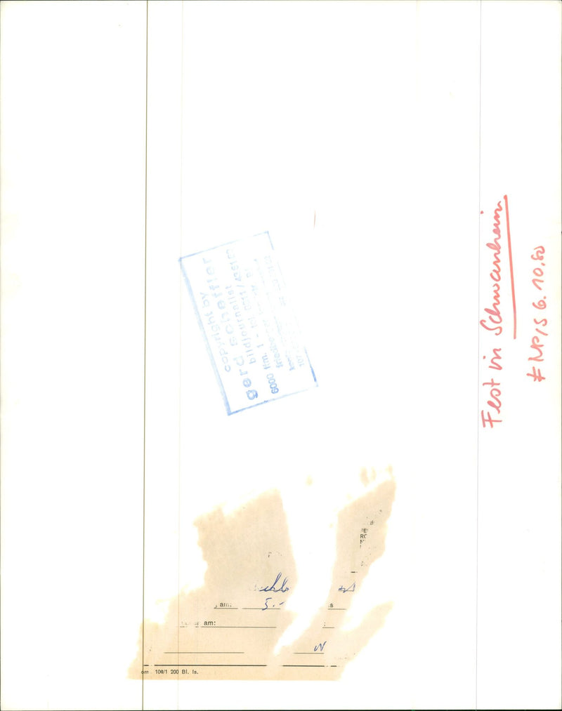 EXTRA IRAPPE HOME MUSEUMS SCHWANHEIME FFM NATURE SHOW HWANHEIM IRA - Vintage Photograph