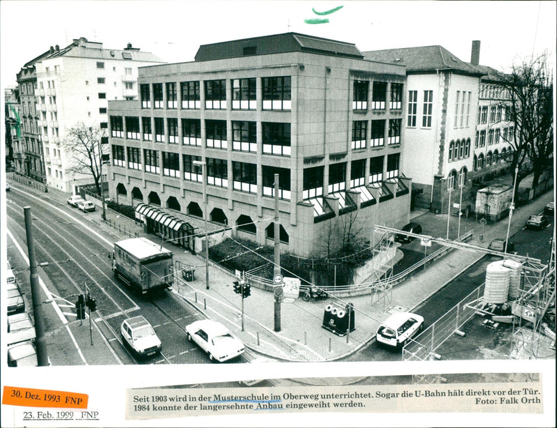 1903 SCHOOLS RUSTERSCHUL SINCE TAUGHT MODEL SCHOOL OBERWEG EVEN - Vintage Photograph