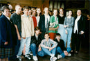 1999 TULEN GYMNASIUM MUSIC PLAYING LEVEL KHEN RUSSIAN YOUTHS ARE BACK THEIR - Vintage Photograph