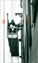 1994 folk music festival house - Vintage Photograph