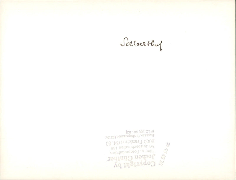 CHTHOF ENDE ENMARKTHALLE LACHTHOF LANDE GASTST THEATER FILM - Vintage Photograph