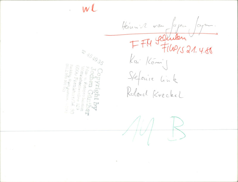 1980 TULEN LEVEL GYMNASIUM MUSIC PLAYING FILM - Vintage Photograph