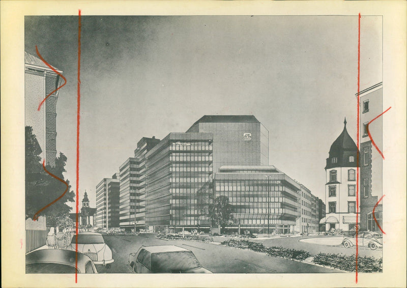 SACHSENHAUSEN MODELS PLAR PLASTIK GENERALI OFFICE SACHSENHOUSE FNP - Vintage Photograph