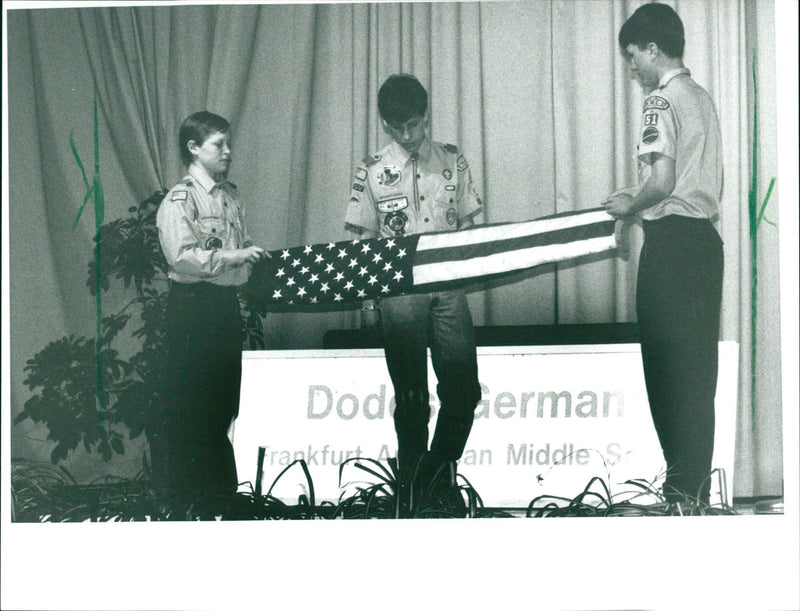 SCHOOLS HIGH AKHUAT EBENETARY FRANKFU AMERICAN MIDD FILM JACKSON - Vintage Photograph