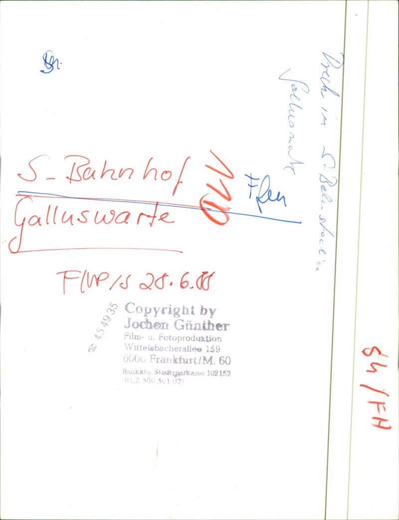 ALLUSWART STATIONS BAHNHO ALU DRECH SALLUSNAK ALLU FILM - Vintage Photograph