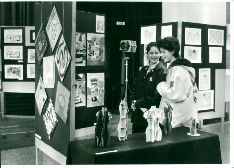 SCHOOLS BETHE GYMN CONCERT OPENING GIVEN APPEARING MUSICA - Vintage Photograph