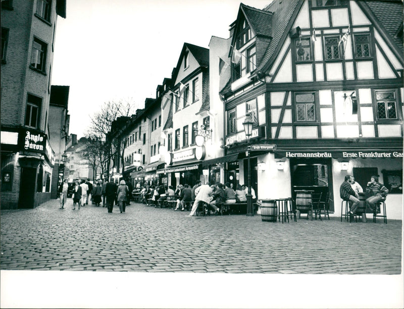 SACHSENHAUSEN AUEN HERMANNSBRAU GERMAN FILM - Vintage Photograph