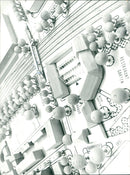 SCHONHOF MODEL MUZIK EXERCISE CENTER THERE TAXI RESTAURANT DRIVER SHOF - Vintage Photograph